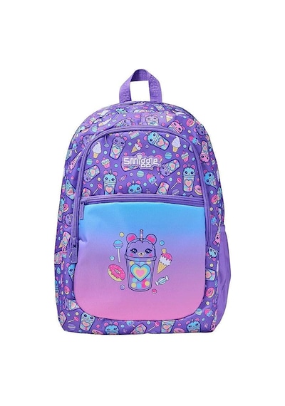 Smiggle Wonder World Classic Lite Sırt Çantası 444548 - Mor Çok  Renkli
