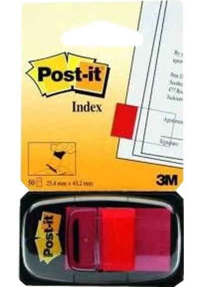Post-İt İndeks 50 Li Kırmızı 680-1