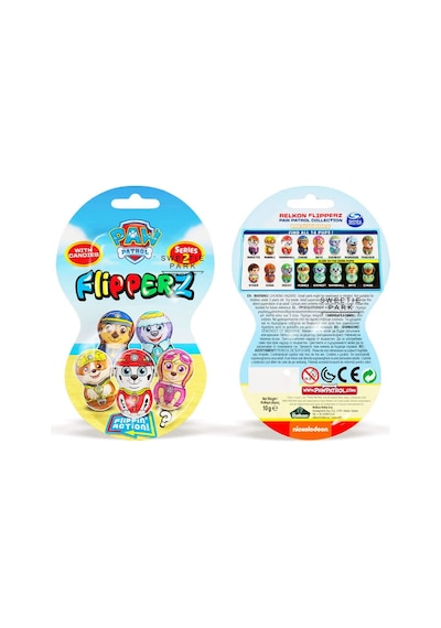 Flipperz Paw Patrol Petrol Hacıyatmaz Lisanslı Köpek Figürlü Oyuncaklı Meyveli Şekerleme