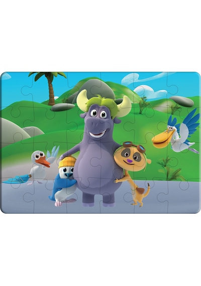 Adel Trt Çocuk Kaptan Pengu Ve Arkadaşları Yapboz Puzzle 24 Parça