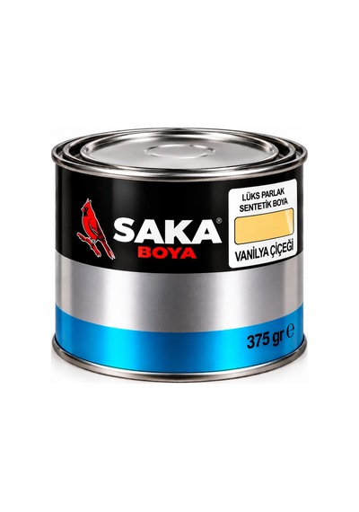 Saka Boya Lüks Parlak Sentetik Boya Vanilya Çiçeği 375 Gr
