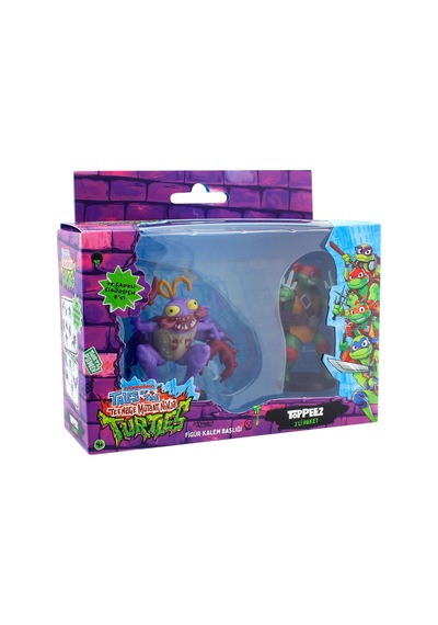 Tmnt Figürlü Kalem Başlığı 2'li Paket Model 1 Nt2015