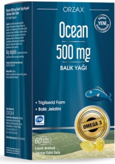 Ocean 500 Mg 60 Kapsül
