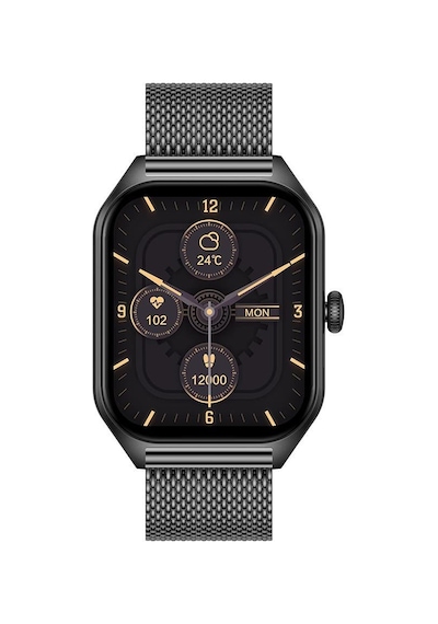 Hzl Classic Black 42 MM Çoklu Fonksiyonlu Akıllı Saat