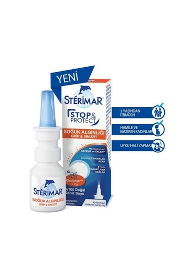 Sterimar Stop & Protect Burun Spreyi 20 Ml - Diğer