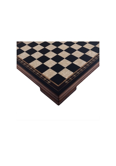 Helena Wood Art Masif Ahşap Koyu Satranç Tablası
