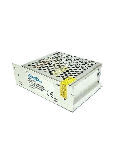 12 V 5 A Adaptör Metal Kasa