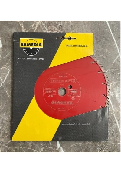 Samedia 300mm Asfalt Kesici Taş Beton Kesici Tuğla Kiremit Kesici Germany