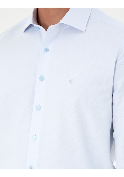Pierre Cardin Erkek Açık Mavi Gömlek Desenli 50296573-vr003 Açık Mavi