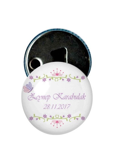 Famous Bebek Şekeri Magnet Bebek Mevlüt Hediyelik Isimli Kapak Açacak  (434856294)