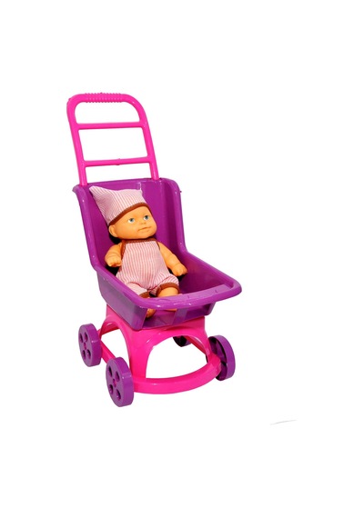 Plastik Pusetli Bebek Oyuncak