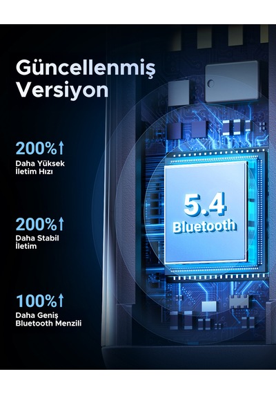 Ugreen Usb 2.0 To 3.5mm Mikrofonlu Bluetooth 5.0 Araç Kiti, 70601