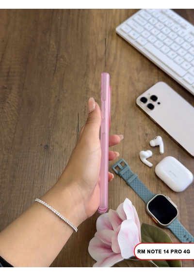 Redmi Note 14 Pro 4g Magsafe Uyumlu Mat Sert Klein Kılıf Pembe
