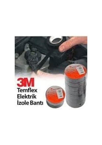 3m Temflex 1300e Pvc Izole Elektrik Bant 5 Adet