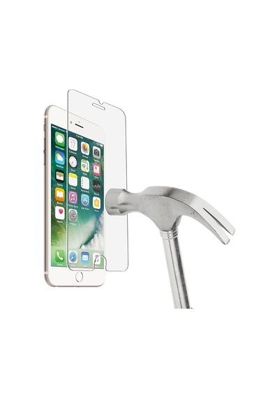 Apple Uyumlu   iPhone 7 Plus İle Ekran Koruyucu Şeffaf Temperli Kırılmaz Cam Ekran Koruyucu