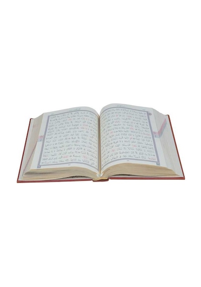 Çanta Boy Termo Deri Kuran-ı Kerim (Bordo, Mühürlü)