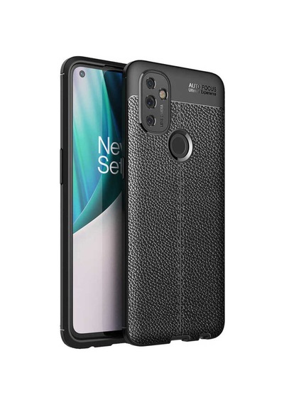 One Plus Nord N100 Kılıf Zore Niss Silikon Kapak Siyah