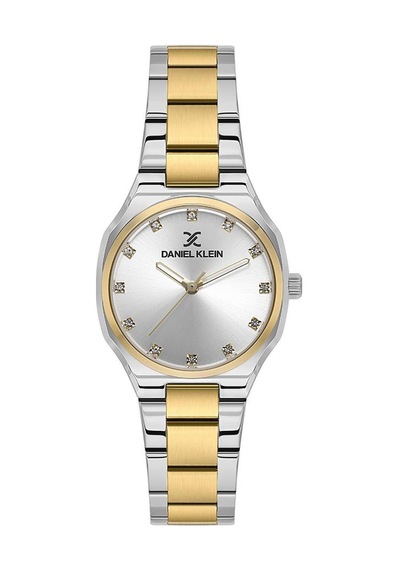 Daniel Klein Dk.1.13916-4 Taşlı Tasarım Metal Kordon Metal Kasa 3 Atm Suya Dayanıklı Metalik-altın Renk Kadın Kol Saati Gümüş - Altın Daniel Klein Dk.1.13916-4 Taşlı Tasarım Metal Kordon Metal Kasa 3 Atm Suya Dayanıklı Metalik-altın Renk Kadın Kol Saati Gümüş - Altın