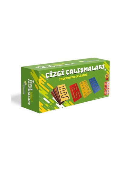 Çizgi Çalışmaları - İnce Motor Gelişimi (Ahşap)