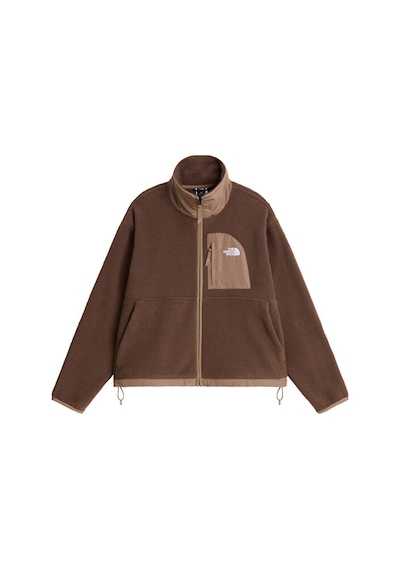 The North Face W Yumıorı Off Peak Full Zıp Jacket Kadın Outdoor Polar Ceket Nf0a8euzuh11 Kahverengi