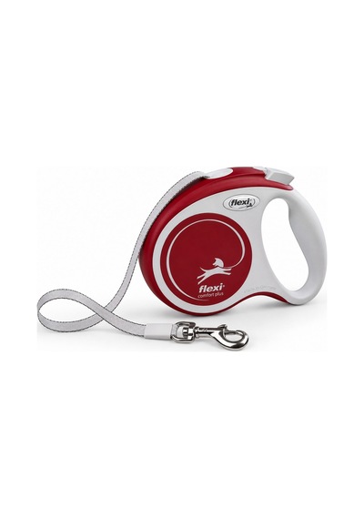 Flexi Comfort Plus Kırmızı Xsmall Şerit Köpek Gezdirme Tasması 3 Metre