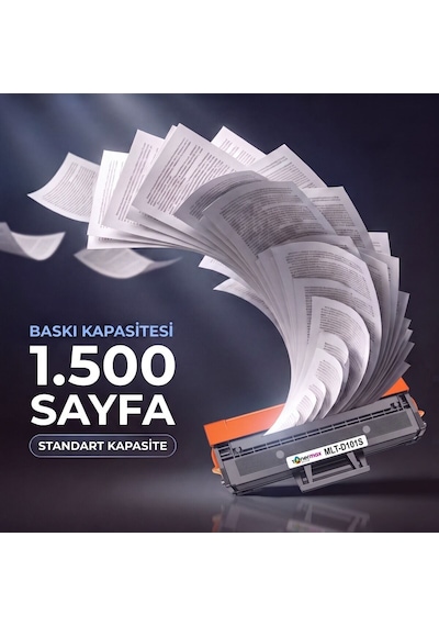 Samsung Scx-3405fw Uyumlu.  Toner Çipli Mlt-d101s 10'lu 1.500 Sayfa