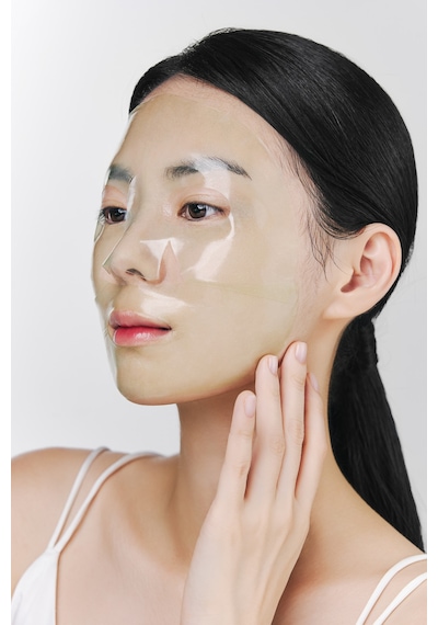 NACIFIC Green Tea Cica Collagen Gel Mask , Dolgunluk Veren Jel Maske , Hassas ve Yorgun Ciltler İçin