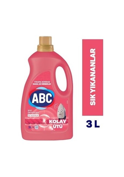 Deterjan Sıvı Çamaşır Deterjanı Kolay Ütü 3 L 0.75 LT - 2.5 LT - 12 KG