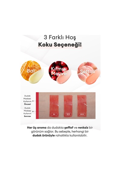 Bal Ve Süt Özlü Besleyici Ve Nemlendirici Dudak Maskesi A'pıeu Honey & Milk Daily Lip Mask Berry 48805478