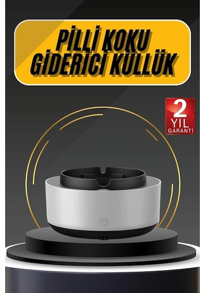 Kül - 300 - Tablası Hava Temizleyici Araç Akıllı Küllük - Csmo-tex - Duman Temizleyici