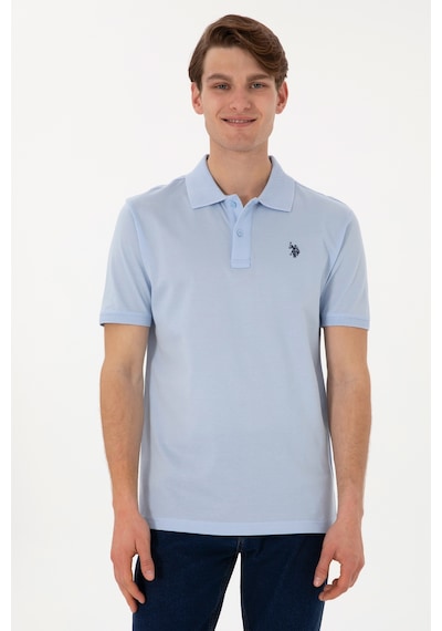 U.s. Polo Assn. Erkek Polo T-shirt 2084383 Açık Mavi