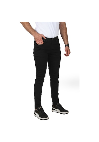 Deepsea Erkek Siyah Skinny Kesim Kot Jean Pantolon 2004157 Siyah