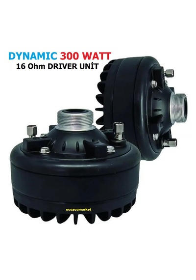 300 Watt 16 Ohm Dynamıc Drıver Unit