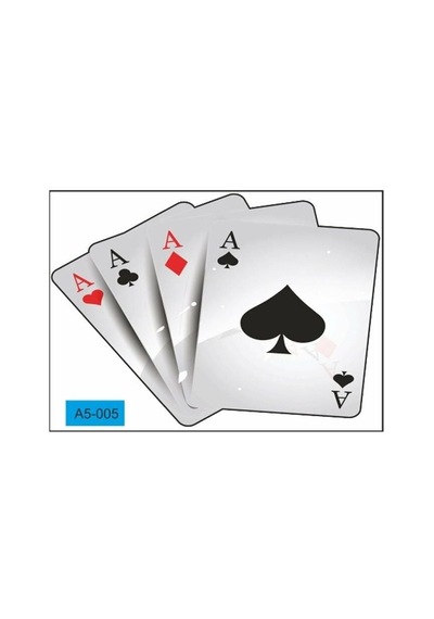 A5 Sticker 009 Tek Paket Çoklu Sticker Standart