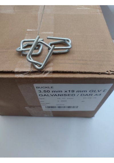 19 MM SPİRAL BUKLE TEL TOKA