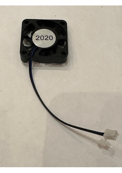 4 Cm 12 Volt Fan 12 Volt 4 Cm Fan 10 Cm Kablo 4x4x1 Cm Siyah