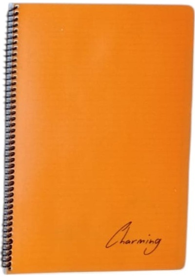 Tokaç A4 Pp Kp Spiralli 72 Yp Çizgili Defter-turuncu