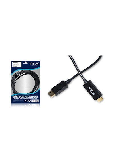 Inca Idph-18t 1,8m Display Port Hdmi Kablo-187741