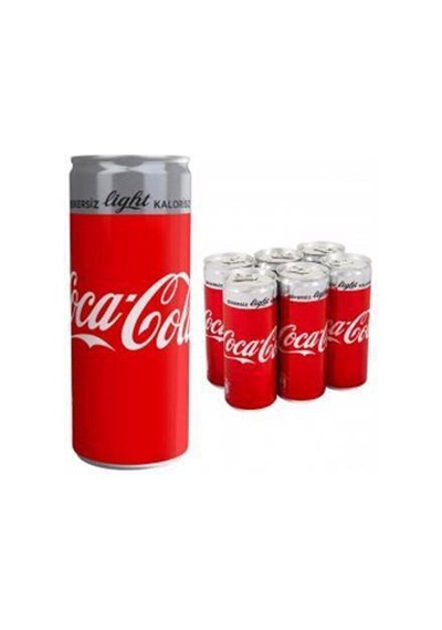 Coca Cola Light 250 Ml 6'lı