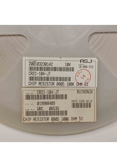 Cr21-104-jt 100k 805 Vıshay Direnç 250 Adet