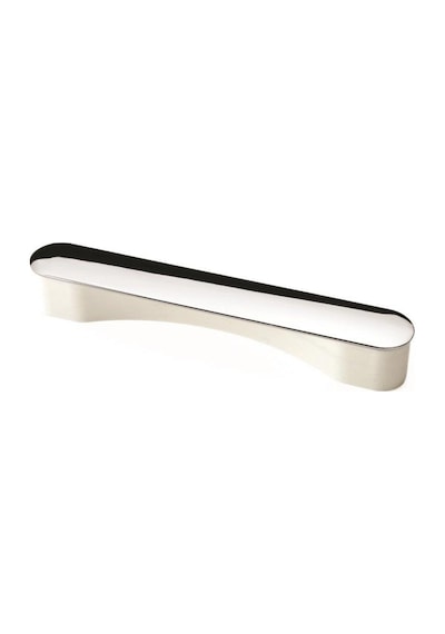 Gürçayhırdavat Oval Kulp Beyaz-Krom 128Mm