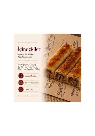 Kıymalı Boşnak Böreği Tepsi 3 Kg - 922508639