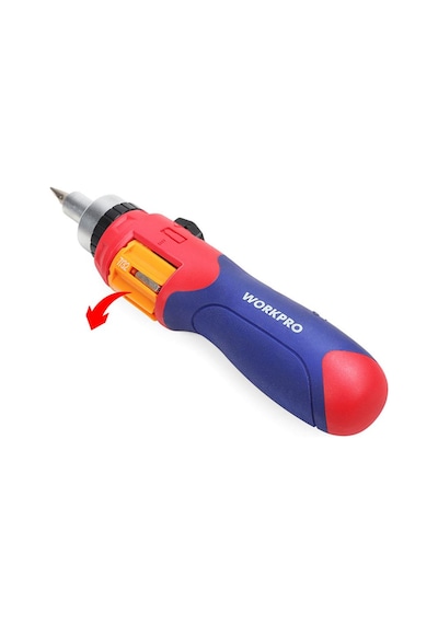 Workpro Wp221056 24 Parça Profesyonel Cr-v Cırcırlı Bits Tornavida Seti