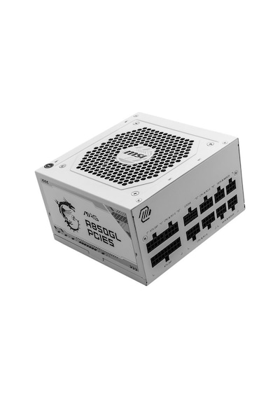 MSI MAG A850GL PCIE5 850W 80+ Gold Full Modüler Güç Kaynağı Beyaz