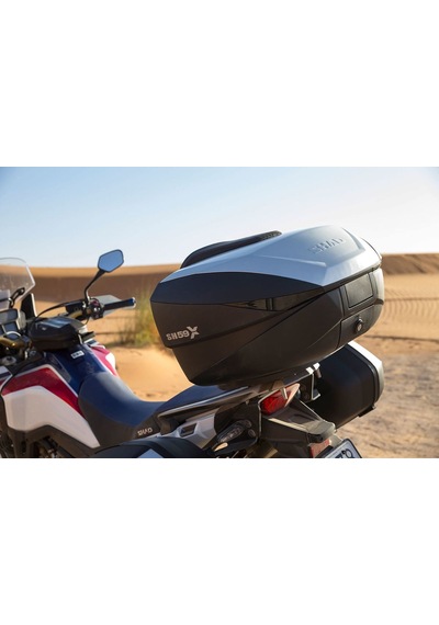 Sh59x Motosiklet Arka Çanta 3 Kademeli Kapasiteli Aliminyum Top Case Motor Çanta Çok Remkli