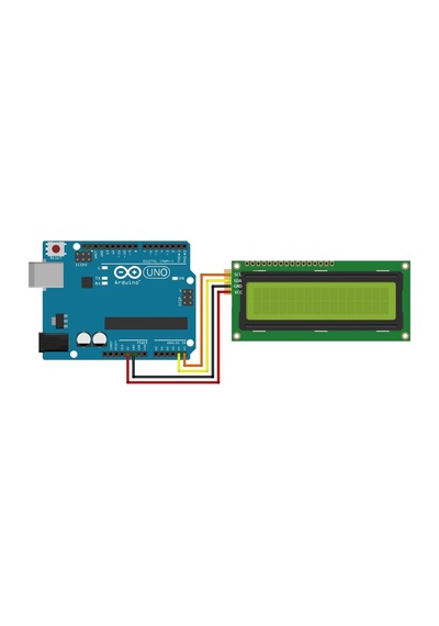 4X20 Lcd Ekran I2C Modüllü N11.1154