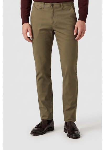 Twn Slim Fit Yeşil Armürlü Chino Pantolon 7ecc3s208232m Çok Renkli