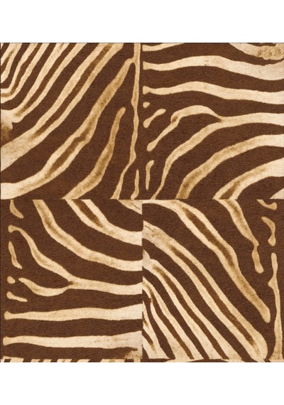 Zebra Desen Duvar Kağıdı 53244 Çok Renkli