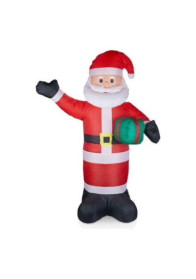 Waldern Premium Collection 150 Cm Şişme-ışıklı Noel Baba Yılbaşı Süs Dekorasyon