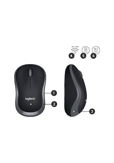 Logıtech Mk330 Q Tr Kablosuz Set-siyah 920-003988 Optik